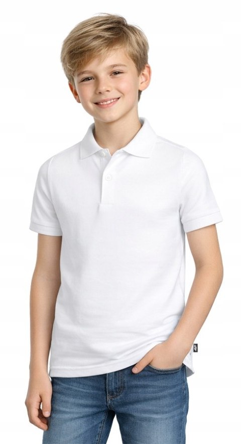 4F CHŁOPIĘCA KOSZULKA POLÓWKA POLO BAWEŁNA / rozm 164