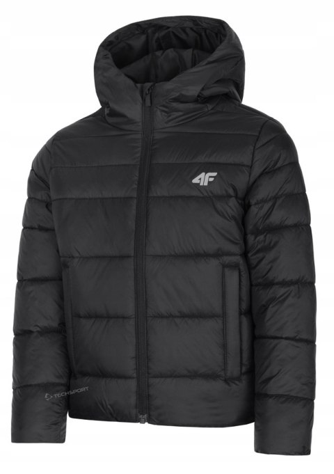 4F CHŁOPIĘCA KURTKA PUCHOWA PIKOWANA PRZEJŚCIOWA / rozm 134