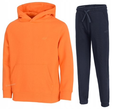 4F CHŁOPIĘCY DRES KOMPLET BLUZA KANGURKA SPODNIE / rozm 164