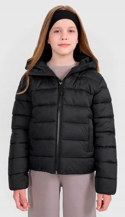 4F DZIEWCZĘCA KURTKA PUCHOWA PIKOWANA / rozm 152