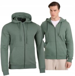 4F MĘSKA BLUZA Z KAPTUREM BAWEŁNA ROZPINANA / rozm XL
