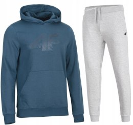 4F MĘSKI DRES BAWEŁNA KOMPLET BLUZA SPODNIE / rozm XXL