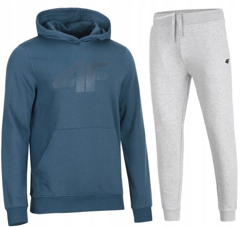 4F MĘSKI DRES BAWEŁNA KOMPLET BLUZA SPODNIE / rozm XXL