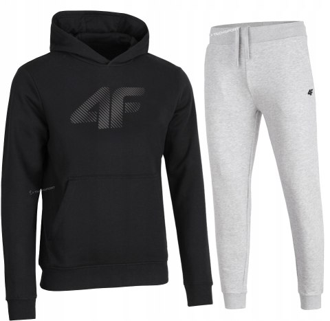 4F MĘSKI DRES BAWEŁNA KOMPLET BLUZA SPODNIE / rozm XXL