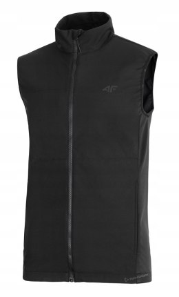 4F MĘSKA KAMIZELKA SOFTSHELLOWA BEZRĘKAWNIK / M