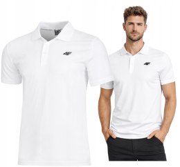4F MĘSKA KOSZULKA POLO POLÓWKA BAWEŁNA / rozm XXXXL 4XL