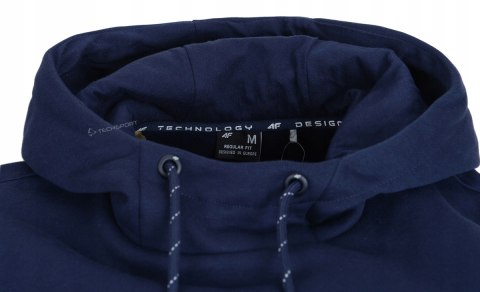 4F OCIEPLANA MĘSKA BLUZA DRESOWA Z KAPTUREM KANGURKA / rozm XXXL 3XL