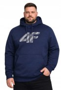 4F OCIEPLANA MĘSKA BLUZA DRESOWA Z KAPTUREM KANGURKA / rozm XXXL 3XL