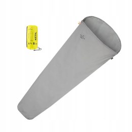 BERGSON KETIL | KOMFORTOWA WKŁADKA DO ŚPIWORA TYPU MUMIA | SZARA