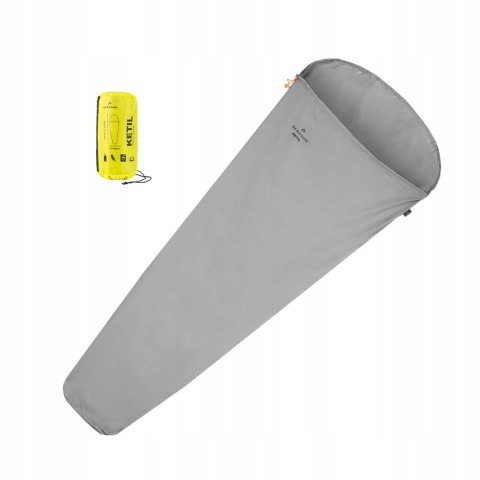 KOMFORTOWA WKŁADKA DO ŚPIWORA TYPU MUMIA BERGSON KETIL | SZARA