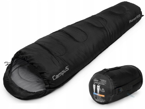 MARKOWY ŚPIWOR MUMIA CAMPUS PIONEER 200 ZAMEK PRAWY