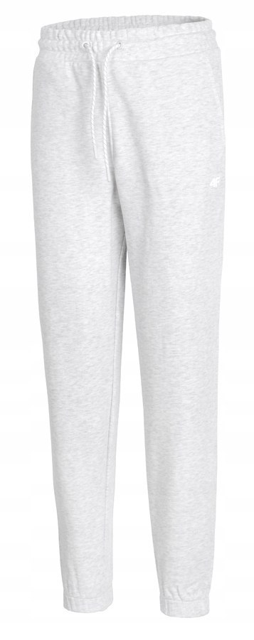 4F DAMSKIE SPODNIE DRESOWE BAWEŁNA JOGGERY / rozm L