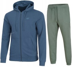 4F MĘSKI DRES BAWEŁNA KOMPLET BLUZA SPODNIE / rozm XXL