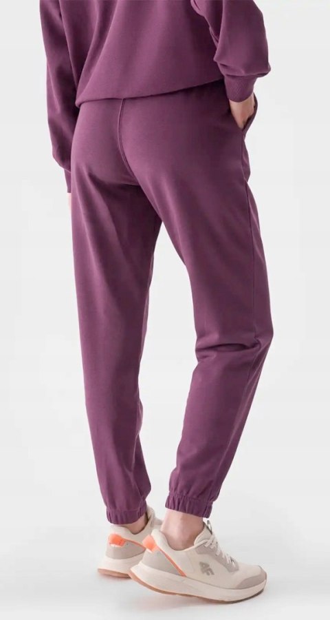 4F OCIEPLANE DAMSKIE SPODNIE DRESOWE BAWEŁNA JOGGERY / rozm XS