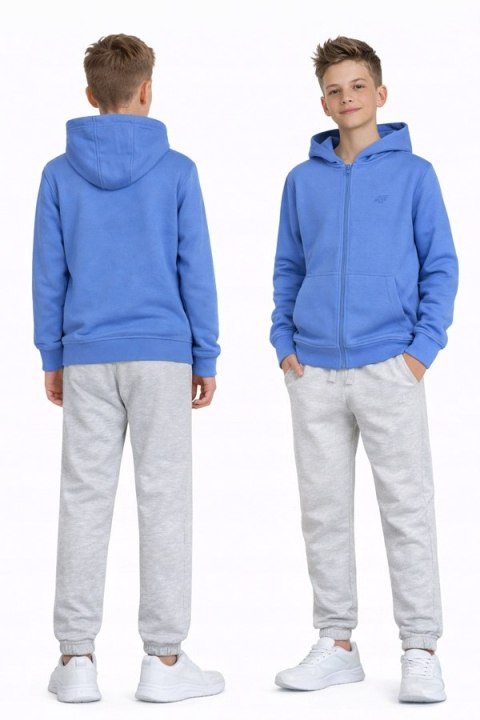 4F CHŁOPIĘCY DRES KOMPLET BLUZA ROZPINANA SPODNIE / rozm 146