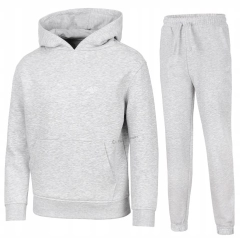 4F CHŁOPIĘCY DRES KOMPLET BLUZA KANGURKA SPODNIE / rozm 140