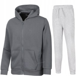 4F CHŁOPIĘCY DRES KOMPLET BLUZA ROZPINANA SPODNIE / rozm 128