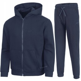 4F CHŁOPIĘCY DRES KOMPLET BLUZA ROZPINANA SPODNIE / rozm 164