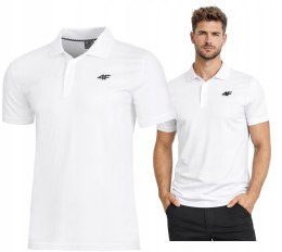 4F MĘSKA KOSZULKA POLO POLÓWKA BAWEŁNA / rozm XXXXL 4XL