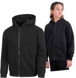 4F OCIEPLANA CHŁOPIĘCA BLUZA ROZPINANA Z KAPTUREM / rozm 128