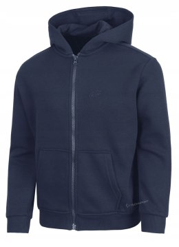 4F OCIEPLANA CHŁOPIĘCA BLUZA ROZPINANA Z KAPTUREM / rozm 134