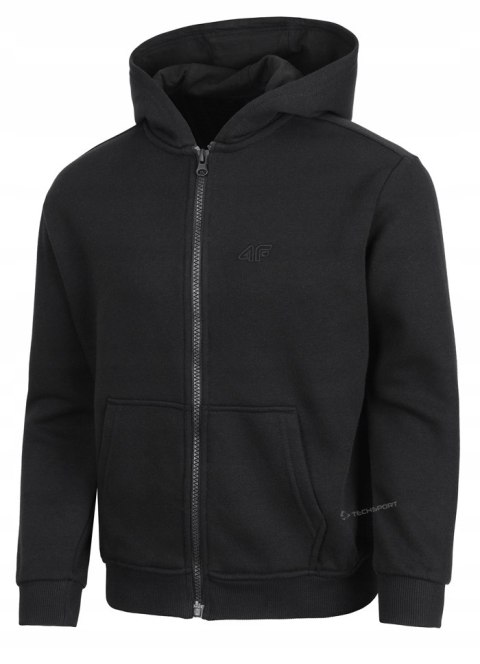 4F OCIEPLANY CHŁOPIĘCY DRES KOMPLET BLUZA ROZPINANA SPODNIE / rozm 128