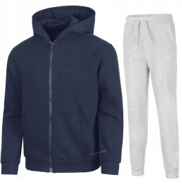 4F OCIEPLANY CHŁOPIĘCY DRES KOMPLET BLUZA ROZPINANA SPODNIE / rozm 158