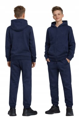 4F OCIEPLANY CHŁOPIĘCY DRES KOMPLET BLUZA ROZPINANA SPODNIE / rozm 164