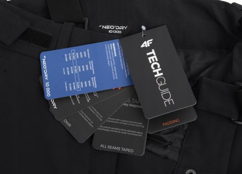 4F DAMSKIE SPODNIE NARCIARSKIE OCIEPLANE membrana 10 000mm / rozm M