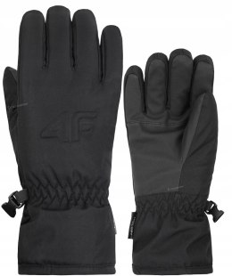 4F JUNIORSKIE RĘKAWICE NARCIARSKIE ZIMOWE RĘKAWICZKI OCIEPLANE / rozm XL