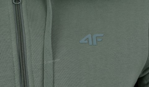 4F MĘSKA BLUZA Z KAPTUREM BAWEŁNA ROZPINANA / rozm XXL