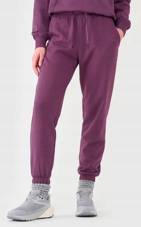 4F OCIEPLANE DAMSKIE SPODNIE DRESOWE BAWEŁNA JOGGERY / rozm M