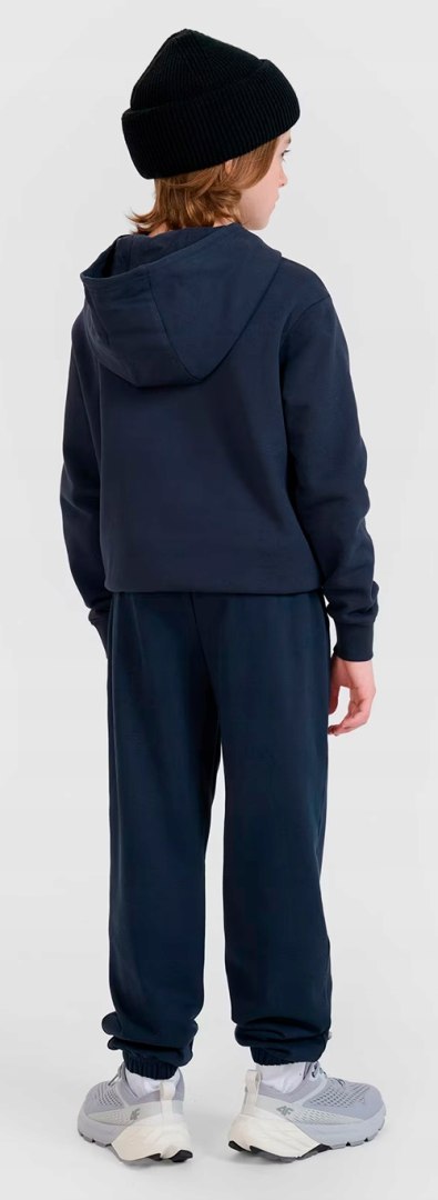 4F OCIEPLANY CHŁOPIĘCY DRES KOMPLET BLUZA KANGURKA SPODNIE / rozm 146