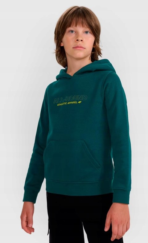 4F OCIEPLANY CHŁOPIĘCY DRES KOMPLET BLUZA KANGURKA SPODNIE / rozm 146