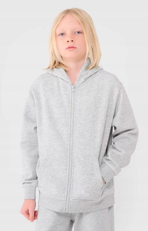 4F OCIEPLANY CHŁOPIĘCY DRES KOMPLET BLUZA ROZPINANA SPODNIE / rozm 146