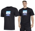 ADIDAS MĘSKA KOSZULKA BAWEŁNIANA Z GRAFIKĄ NA PIERSI DUŻE LOGO / roz 3XL