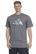 ADIDAS WYGODNA KOSZULKA MĘSKA T-SHIRT 100% BAWEŁNA DUŻE LOGO/ roz. 4XL