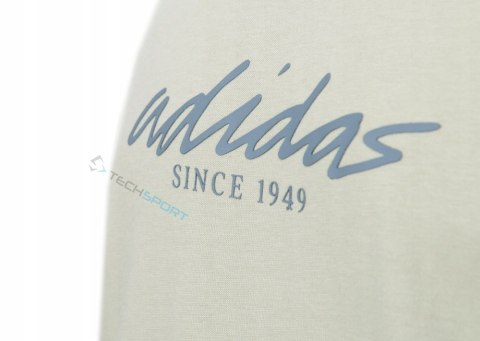ADIDAS WYGODNA KOSZULKA MĘSKA T-SHIRT 100% BAWEŁNA Z NAPISEM/ roz. L