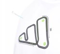 ADIDAS WYGODNA MĘSKA KOSZULKA T-SHIRT 100% BAWEŁNA DUŻE LOGO BIAŁA / M