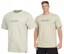 ADIDAS WYGODNA MĘSKA KOSZULKA T-SHIRT 100% BAWEŁNA RETRO LOGO / roz. XXL