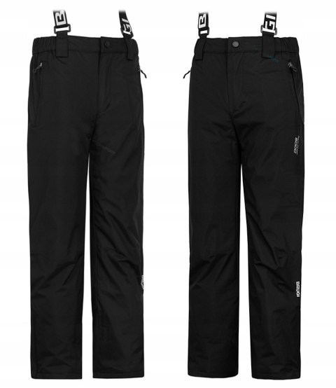 BRUGI DZIECIĘCE SPODNIE NARCIARSKIE MEMBRANA NA NARTY 140-146