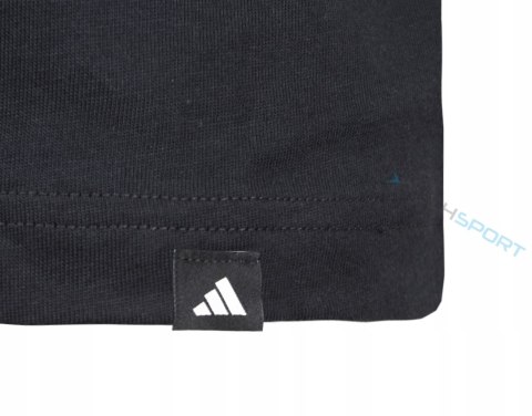 WYGODNA MĘSKA KOSZULKA ADIDAS Z DUŻYM LOGIEM NA PIERSI / XXL