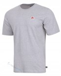ADIDAS WYGODNA MĘSKA BAWEŁNIANA KOSZULKA Z MAŁYM LOGIEM NA PIERSI / 4XL