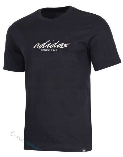 ADIDAS WYGODNA MĘSKA KOSZULKA T-SHIRT 100% BAWEŁNA RETRO LOGO / roz. XL
