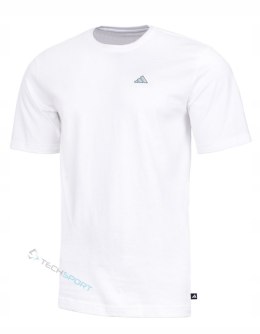 ADIDAS WYGODNA MĘSKA BAWEŁNIANA KOSZULKA Z MAŁYM LOGIEM NA PIERSI / XXL