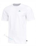 ADIDAS WYGODNA MĘSKA BAWEŁNIANA KOSZULKA Z MAŁYM LOGIEM NA PIERSI / L