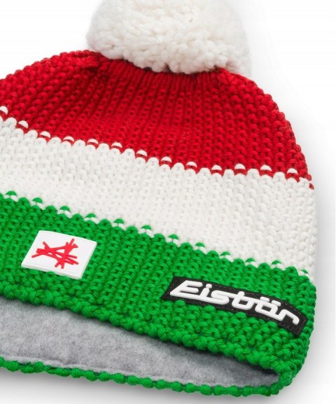 EISBAR STAR POMPON | CIEPŁA WYGODNA CZAPKA ZIMOWA Z WEŁNY MERINO