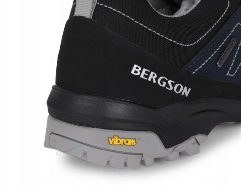 WYGODNE MĘSKIE WODOODPORNE BUTY TREKKINGOWE BERGSON KIBO LOW | rozm. 43