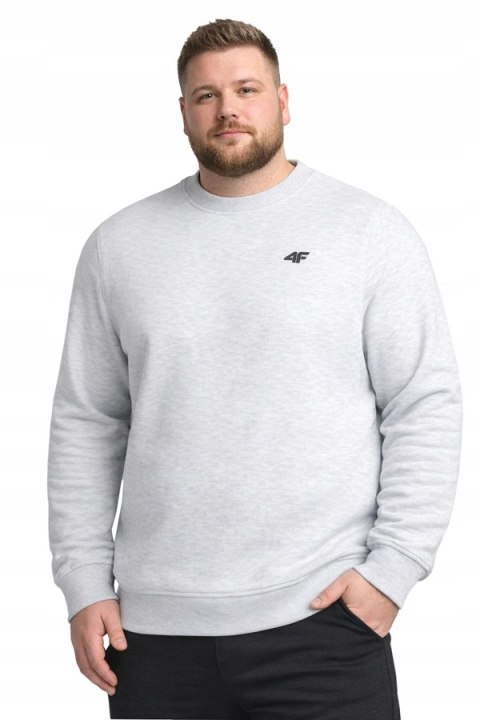 4F MĘSKA BLUZA DRESOWA NIEROZPINANA BAWEŁNA / rozm XXXL 3XL