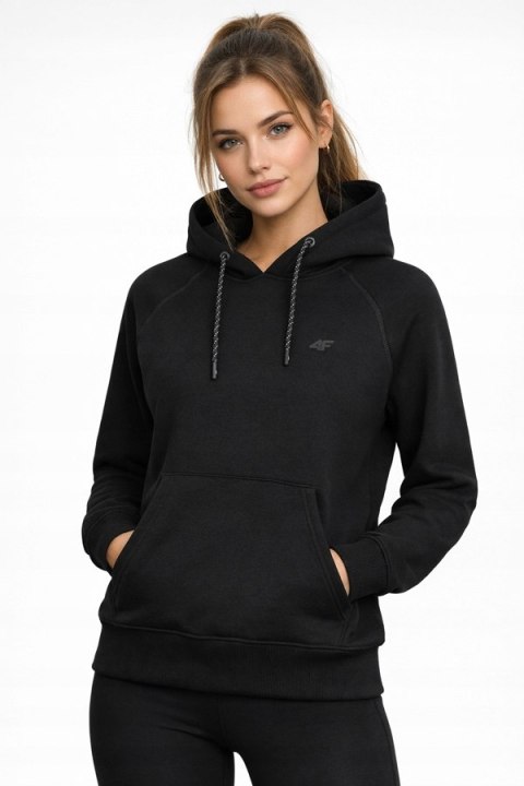 4F OCIEPLANA DAMSKA BLUZA BAWEŁNIANA KANGURKA Z KAPTUREM / rozm XXL